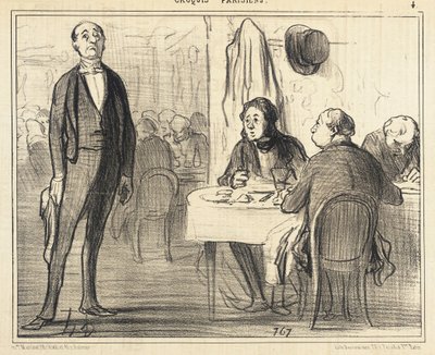 Is It the Boy... by Honoré Daumier